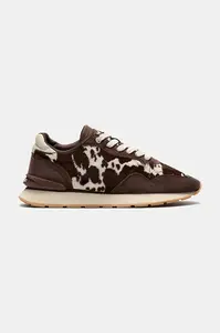 Hoff CITY PRINT BROWN sneakers boty dámské semišové