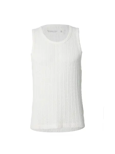 Abercrombie & Fitch Tričko  biela