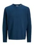 JACK & JONES Sveter 'JJESummer'  námornícka modrá