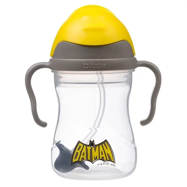 B.BOX Hrneček s brčkem Batman 240 ml