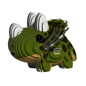 EUGY Triceratops 3D kartonová skládačka