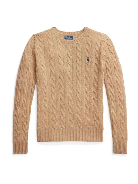 Ralph Lauren Sveter  tmavobéžová