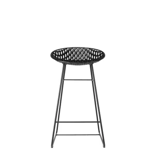 Smatrik stool Outdoor černá/černá Kartell