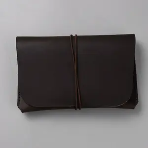 Rectangle Leather Travel Passport Wallet Cover