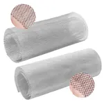 2Pcs 2 Styles Universal Car Grill Mesh