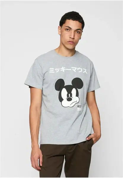 Pánské tričko Mickey Japanese šedé