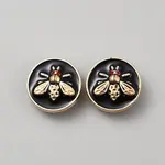 1-Hole Alloy Enamel Buttons