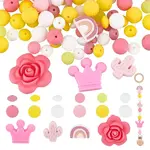 16 Style Food Grade Eco-Friendly Silicone Beads