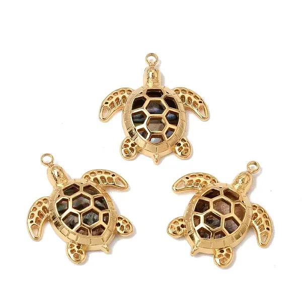 Marine Organism Theme Natural Shell Pendants