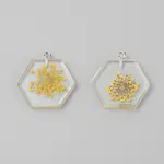 Transparent Clear Resin Pendants
