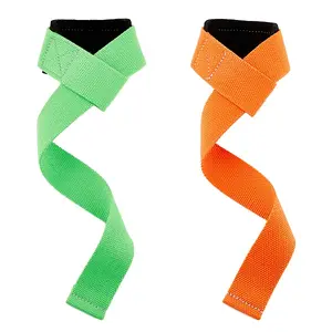 2 Pairs 2 Colors Barbell Dumbbell Wrist Strap