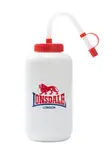LONSDALE Fľaša na vodu  červená / biela