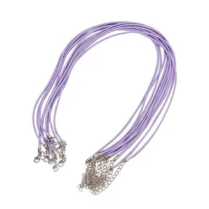 Waxed Cord Necklace Making