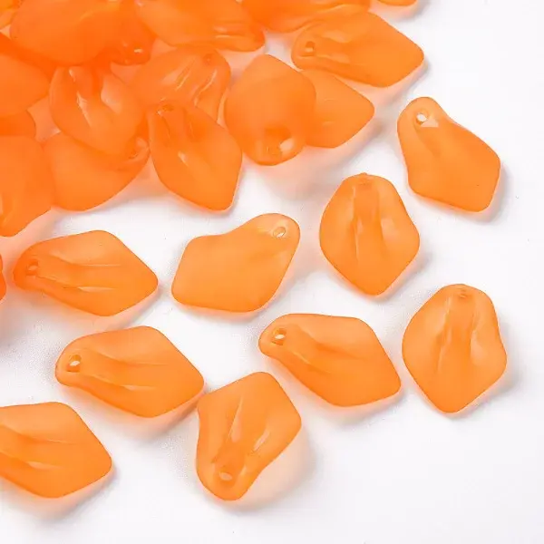 Transparent Frosted Acrylic Pendants