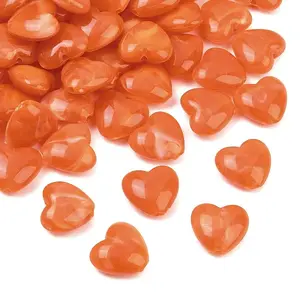 Two-tone Opaque Acrylic Beads