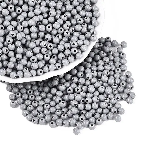 Opaque Acrylic Beads