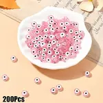 200Pcs Transparent Acrylic Beads