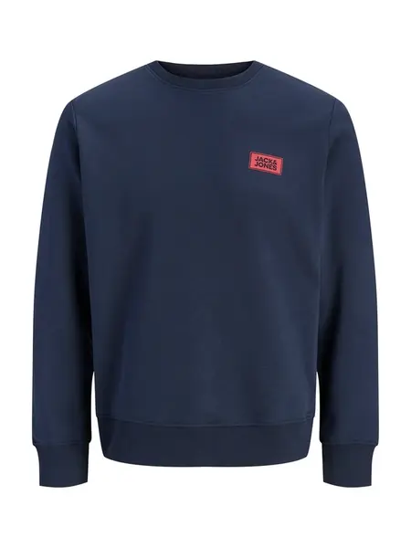 JACK & JONES Mikina 'JJRUSH'  námornícka modrá