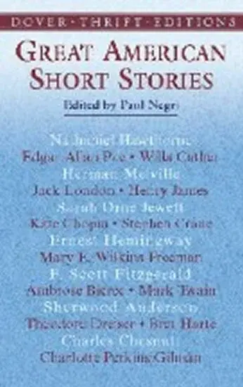 Great American Short Stories - Negri Paul