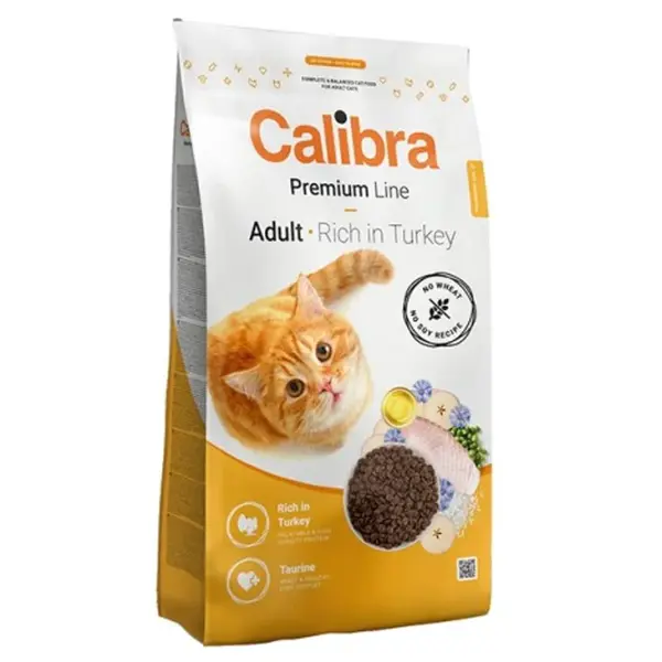 Calibra Cat Premium Line Adult Turkey 2 kg