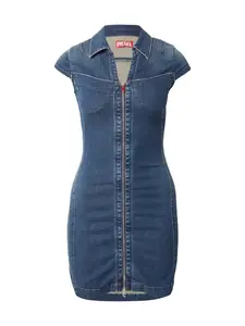 DIESEL Šaty 'DE-LORVYN-S'  modrá denim