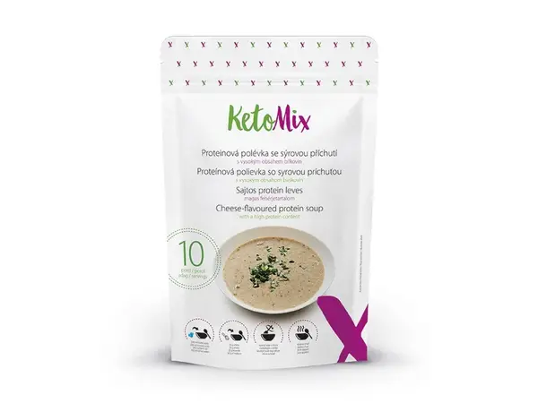 Ketomix Proteinova Polievka Syrova 10ks