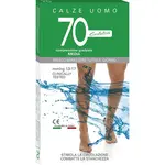 Pánske kompresné ponožky bavlnené -Manon Evolution Cotone 70 den - Kompresný tlak: 13-17 mmHg, Veľkosť: 70d S/M, Farba: modré
