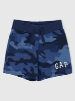 GAP Dětské maskáčové kraťasy logo - Kluci