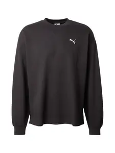 PUMA Športová mikina 'ESS ELEVATED'  čierna