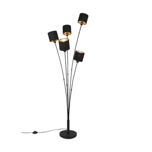 Reality Tommy stojaca lampa čierna r46335979 RER46335979