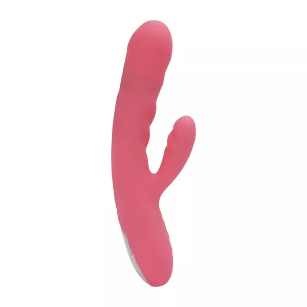 Svakom Avery Strawberry Pink – přirážecí rabbit vibrátor