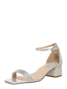 STEVE MADDEN Sandále 'Gena-R'  strieborná