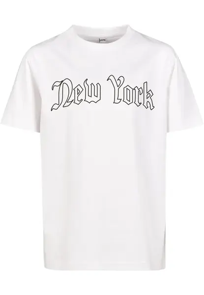 Dětské tričko New York bílé