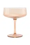 Sada pohárov na šampanské S|P Collection Ray 230 ml 2-pak oranžová farba