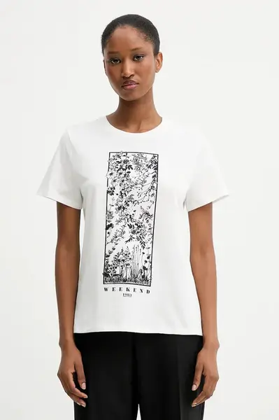 Bavlnené tričko Weekend Max Mara GUGLIA