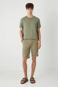 Šortky s prímesou ľanu Medicine