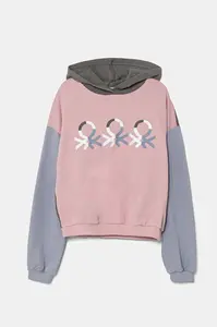 Detská bavlnená mikina United Colors of Benetton