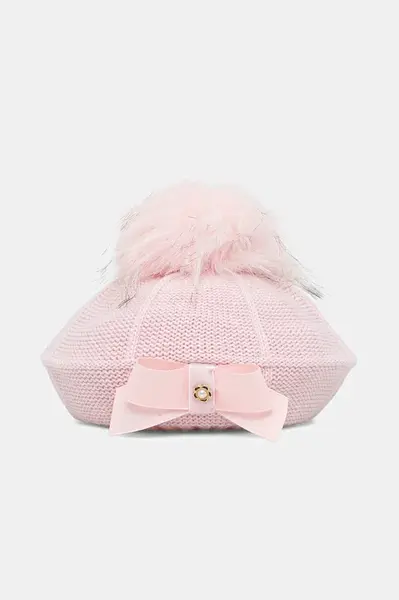 Detská čiapka s prímesou vlny Jamiks KATHRINE II