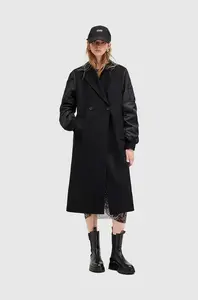 AllSaints Vlnený kabát AllSaints PAULAH