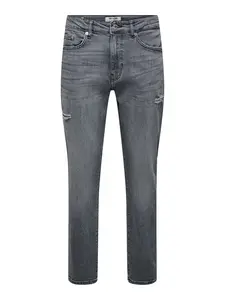 Only & Sons Džínsy 'ONSWeft'  sivý denim