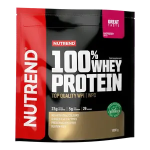 Nutrend 100% Whey Protein raspberry 800 g