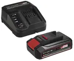 Startovací sada Power X-Change, 2.5 Ah baterie (18 V) a nabíječka - Einhell
