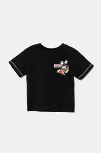 Desigual Dětské bavlněné tričko Desigual x Disney