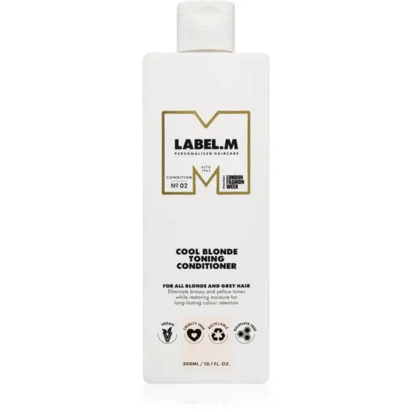 label.m Cool Blonde kondicionér pro blond vlasy 300 ml