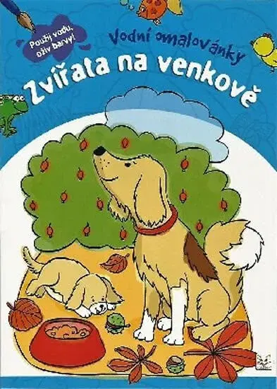 Vodní omalovánky - Zvířata na venkově - Wierzchowska Barbara