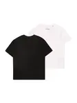 Jack & Jones Junior Tričko 'JJEURBAN'  čierna / biela