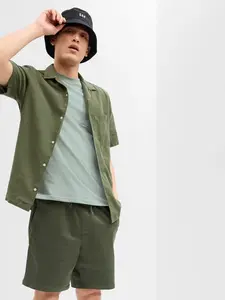 GAP Košile s příměsí lnu - Pánské