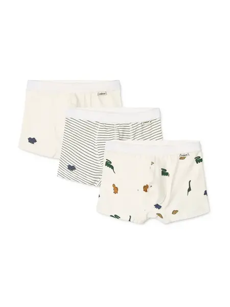 Liewood Nohavičky 'Marvin'  krémová / tmavomodrá / pueblo / zelená