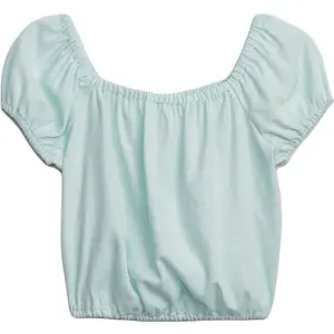 GAP V-MAR Dívčí tričko, světle zelená, velikost