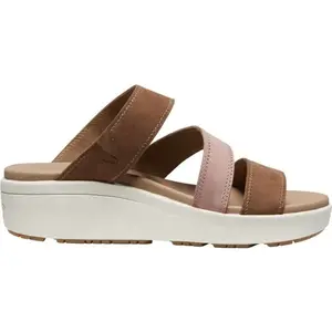 Keen ELLECITY SLIDE W Dámské pantofle, hnědá, velikost 40.5